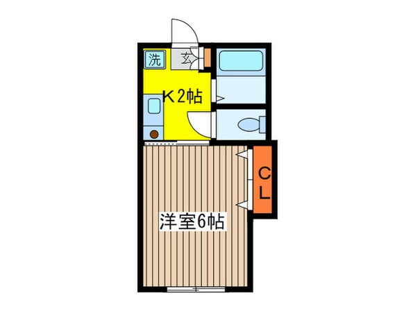 あすなろハウスの物件間取画像